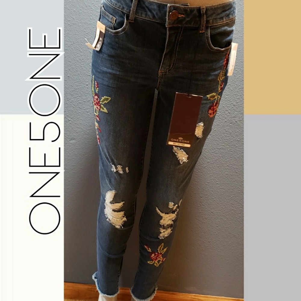 🆕️NWT ONE5ONE  Skinny ankle jeans